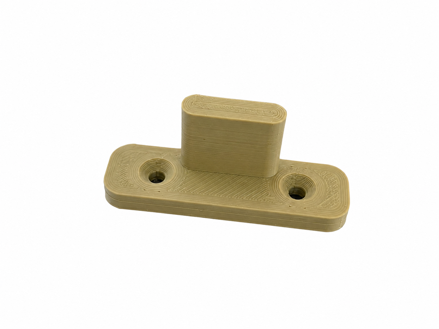 Reconstrucción de soportes para mueble — pieza nueva impresa en PETG
