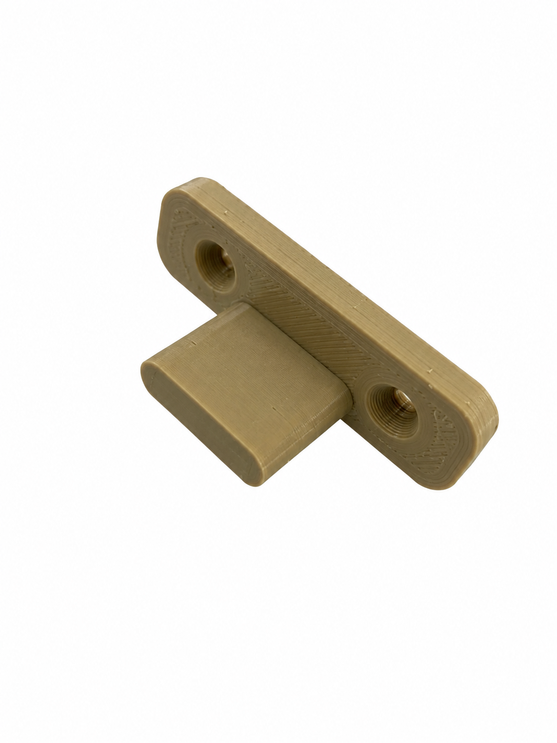 Reconstrucción de soportes para mueble — soporte original desgastado